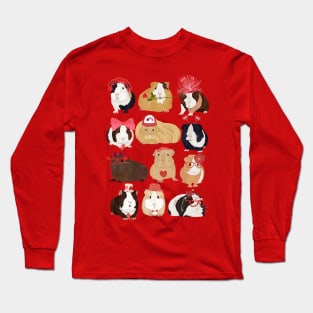 Guinea Pigs in Love Long Sleeve T-Shirt